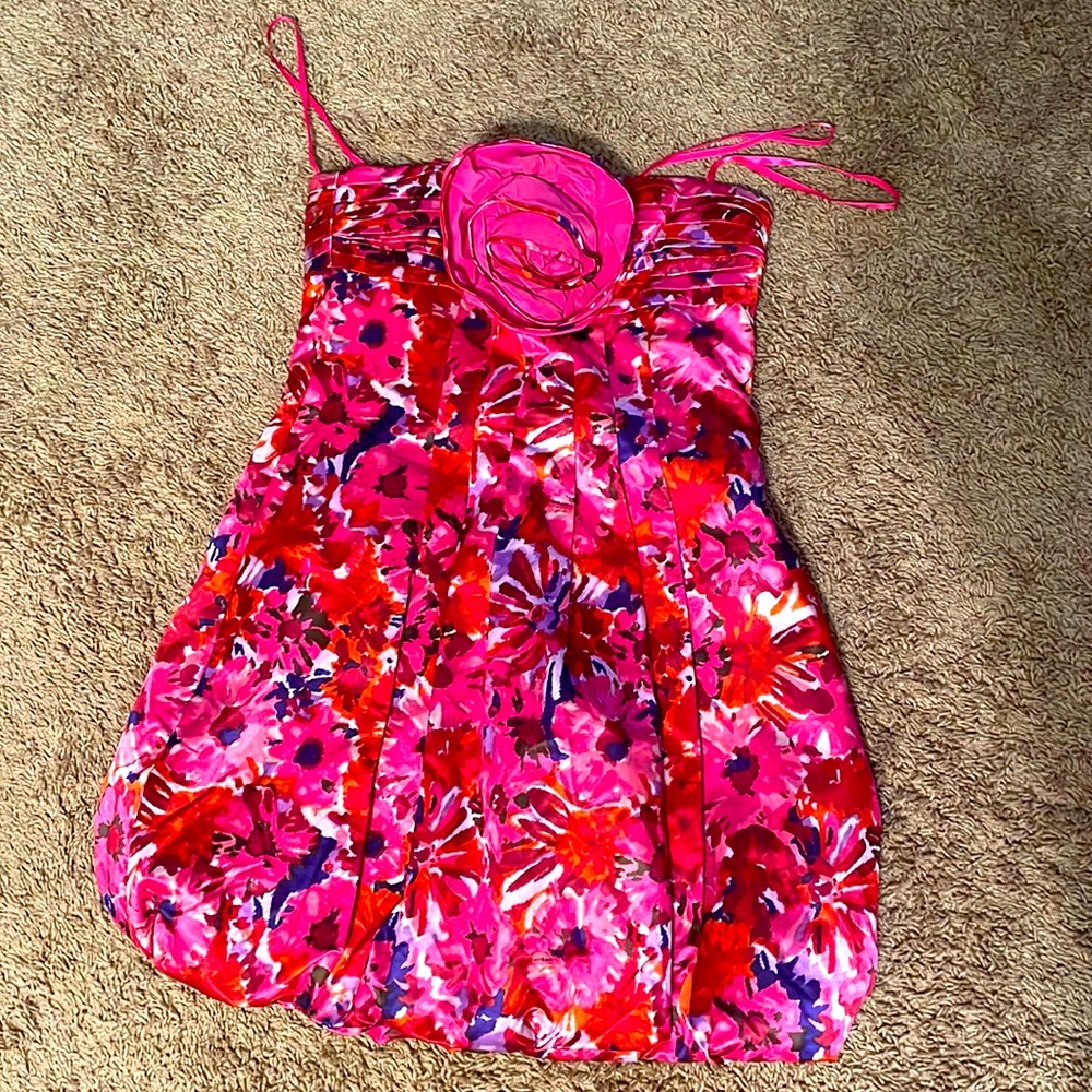 Strapless dress